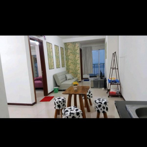 2 BR Jungle Decor Beautiful Sea View Fast Internet Top Of The Mall